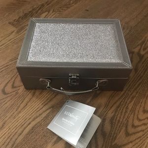 Metallic Pink/Rose Cosmetic Makeup Box